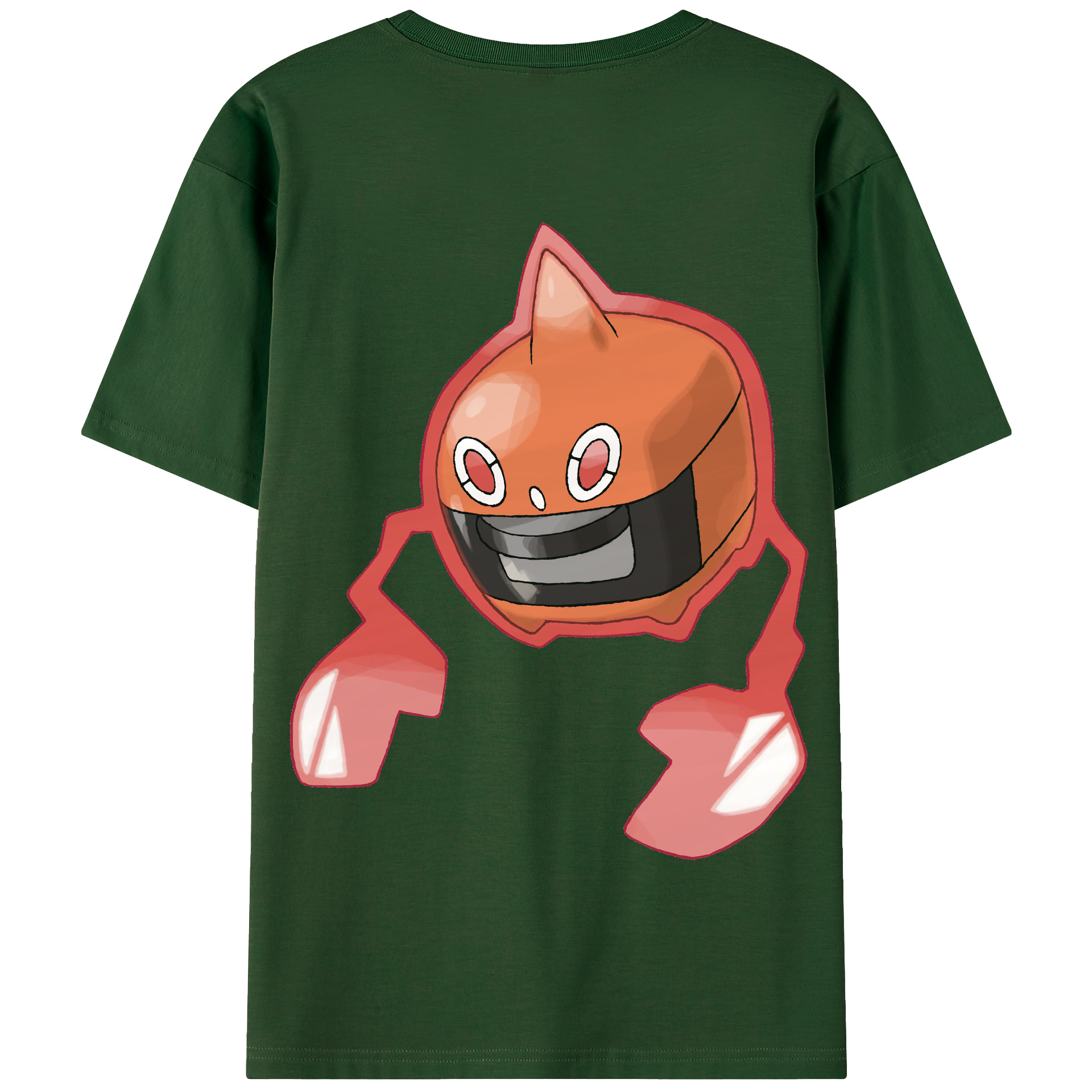 （画像用） ポケットモンスター Pokémon 綿100％半袖Tシャツ（背面プリント）